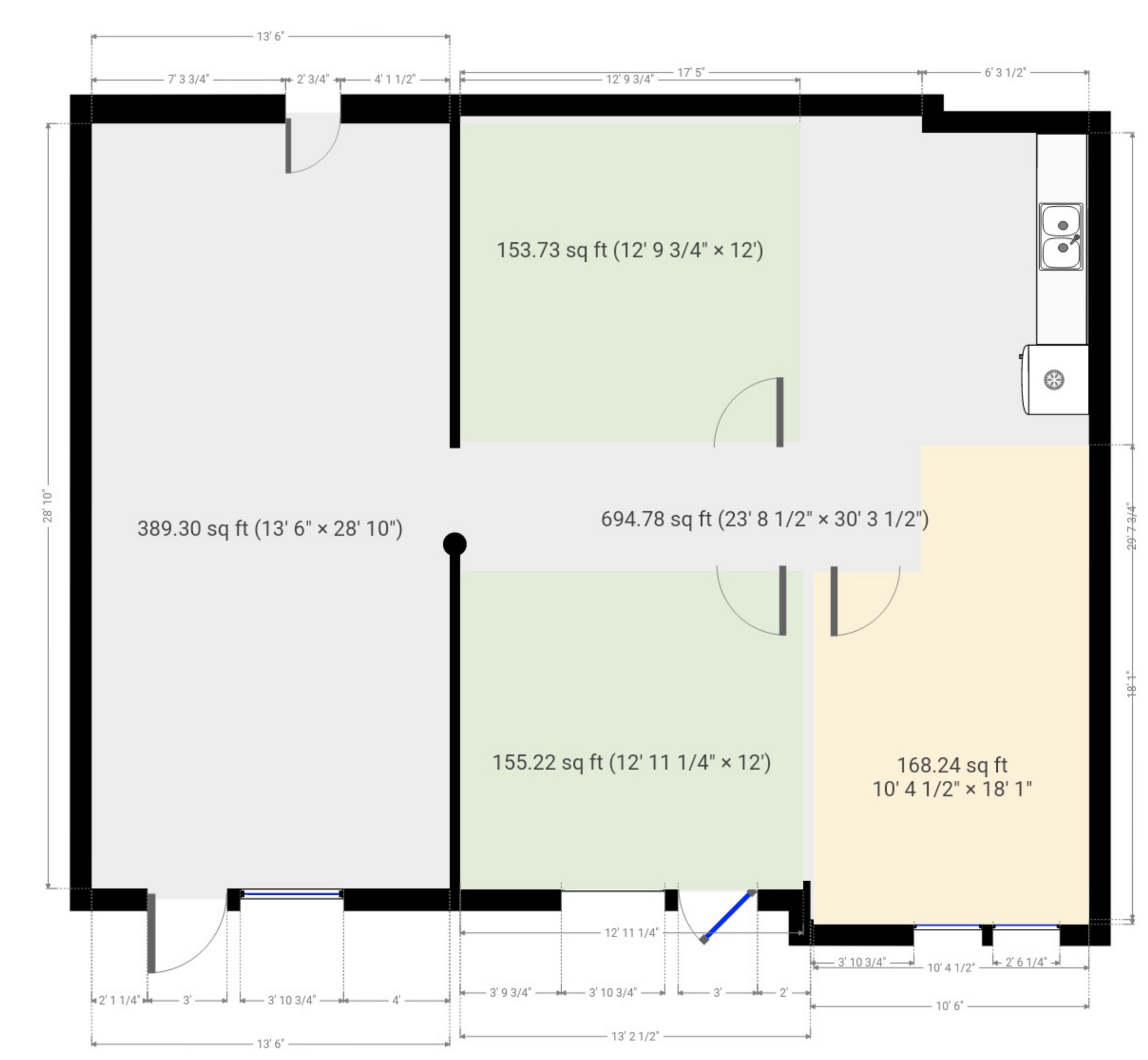 601 N Oak St, Roanoke, TX for lease Floor Plan- Image 1 of 1