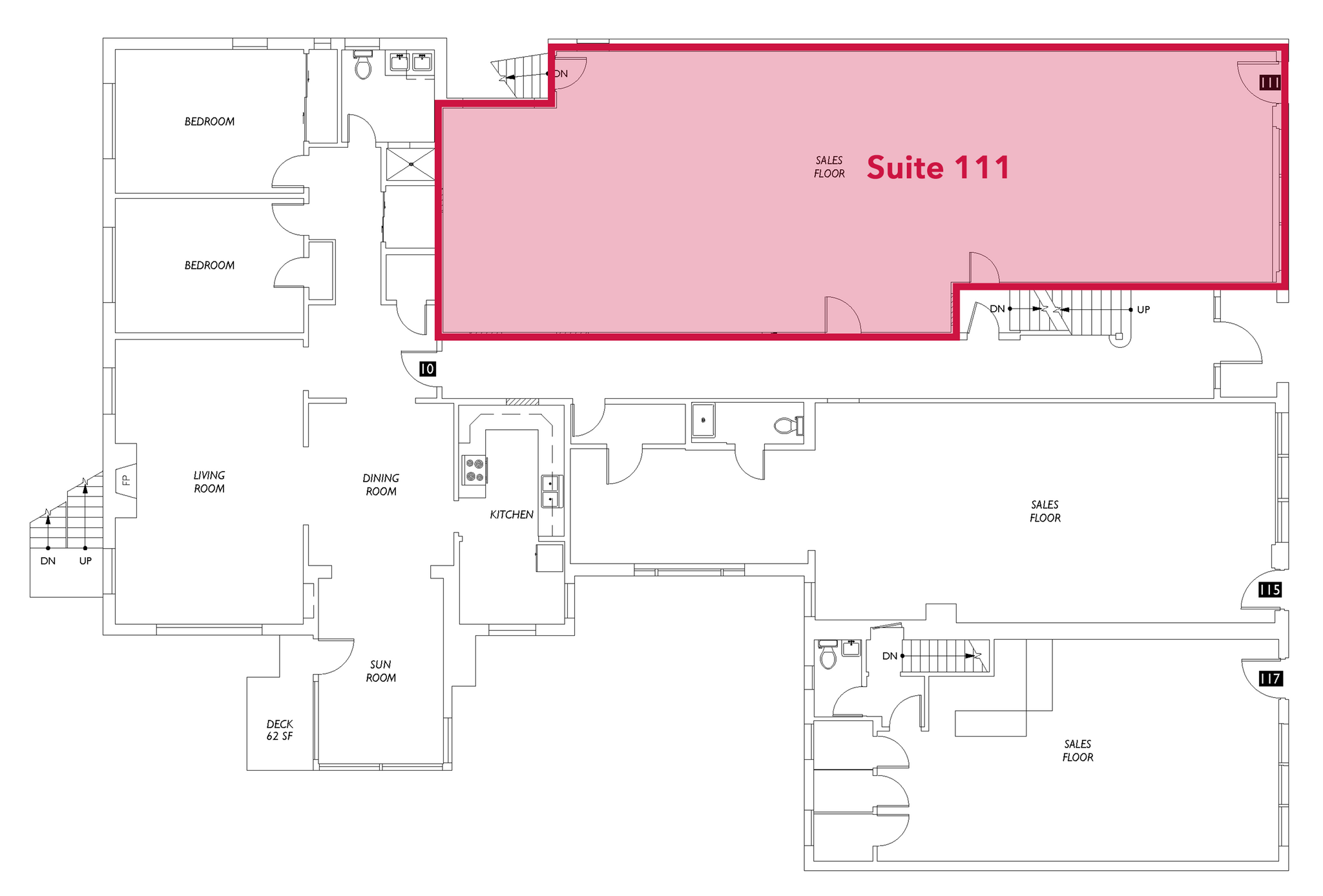 111-117 Lake St S, Kirkland, WA for lease Interior Photo- Image 1 of 1