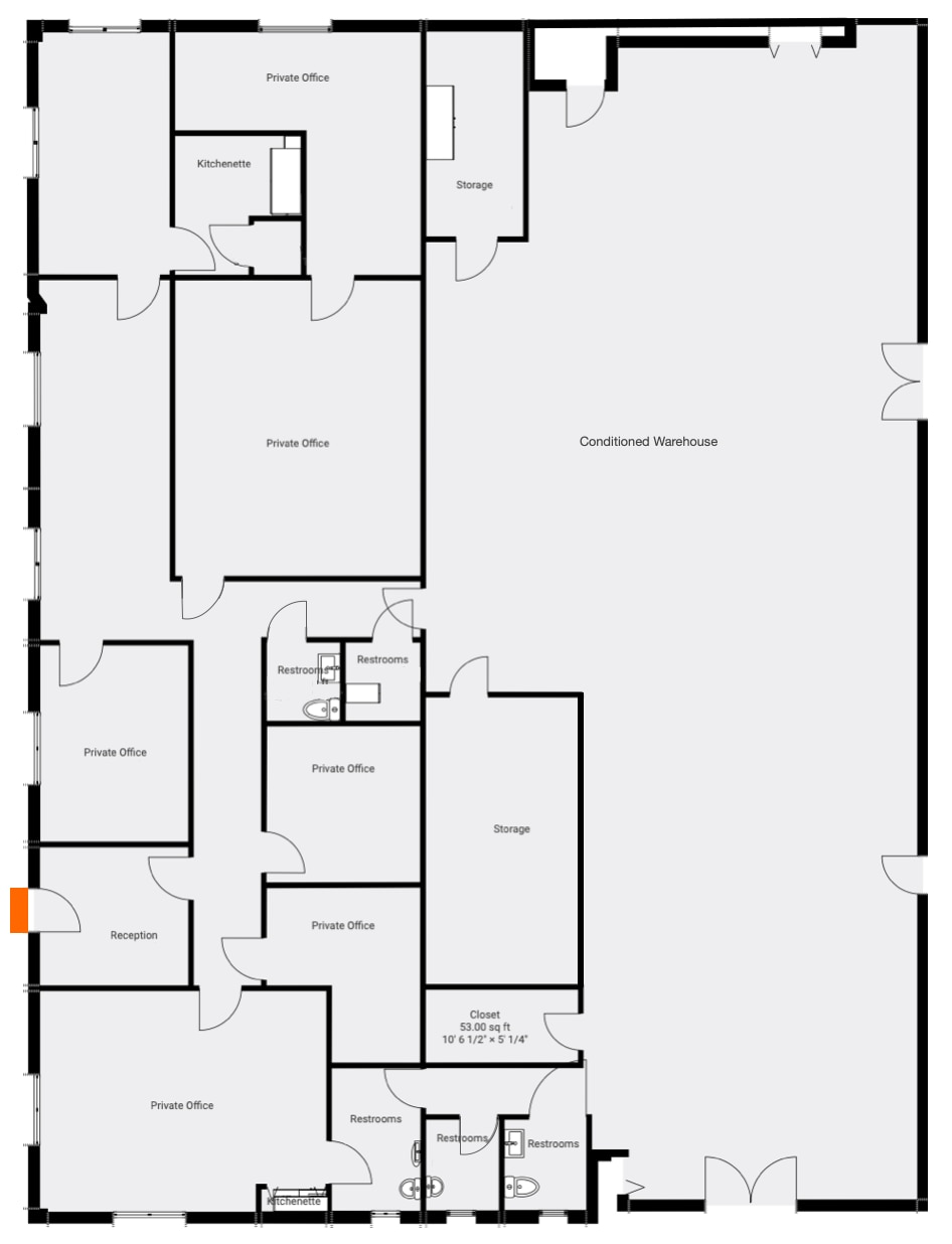 501 Central Park Dr, Sanford, FL à louer Plan d’étage- Image 1 de 1