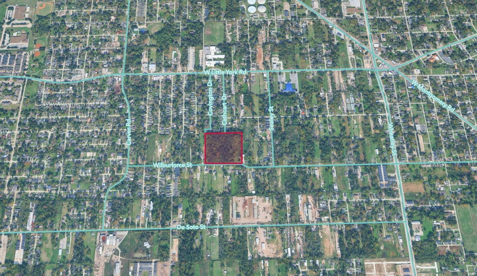 1800 Wilburforce St, Houston, TX for sale - Aerial - Image 3 of 3