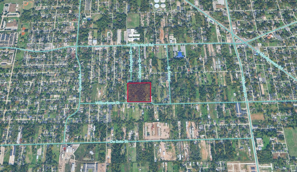 1800 Wilburforce St, Houston, TX à vendre - Aérien - Image 3 de 3