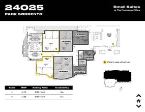 24025 Park Sorrento, Calabasas, CA for lease Floor Plan- Image 1 of 1