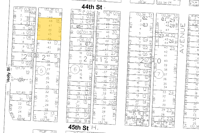 4410 Jarboe St, Kansas City, MO à vendre - Plan cadastral - Image 2 de 2
