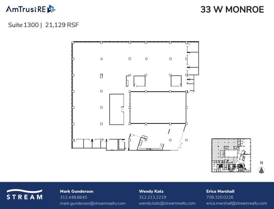 33 W Monroe St, Chicago, IL for lease Floor Plan- Image 1 of 1