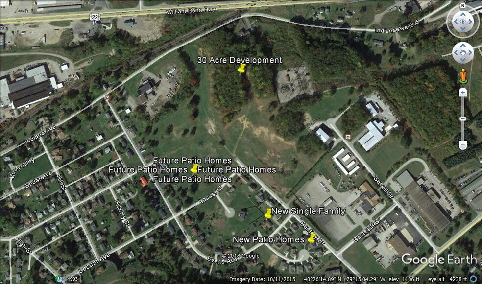 Indiana Ave, Blairsville, PA à vendre - Photo du bâtiment - Image 1 de 2