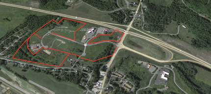 25 Dorsett Dr, Mansfield, PA - aerial  map view