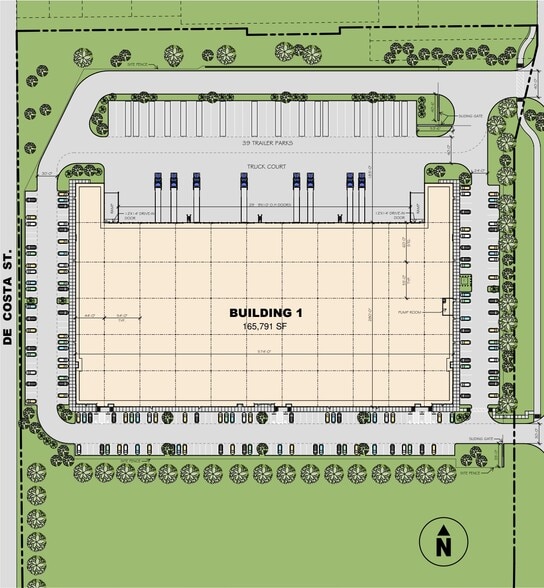 521 Beach St, Fort Worth, TX à louer - Plan de site - Image 2 de 4