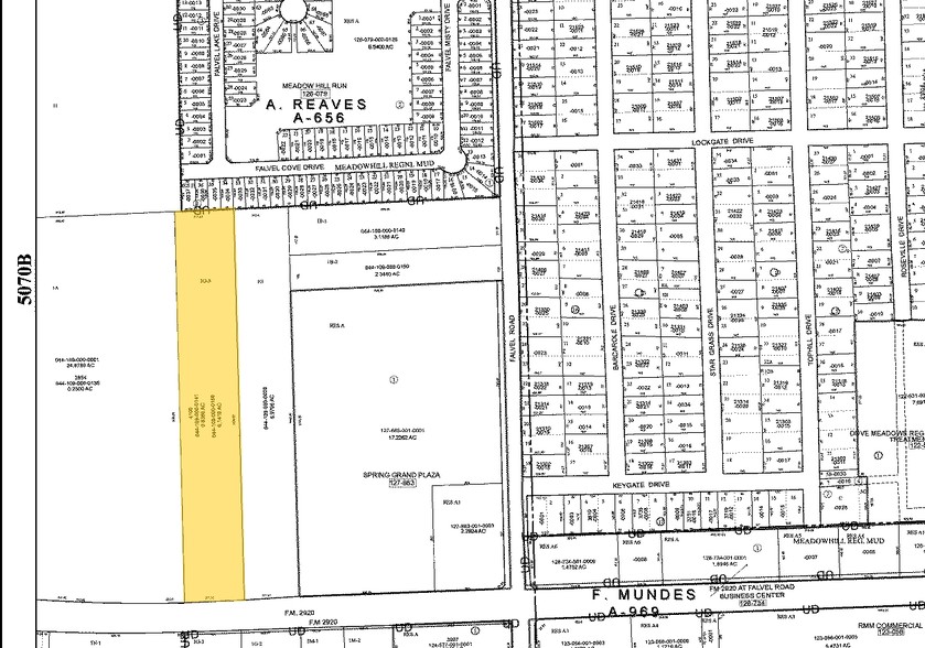 4100 Fm-2920, Spring, TX à vendre - Plan cadastral - Image 3 de 6