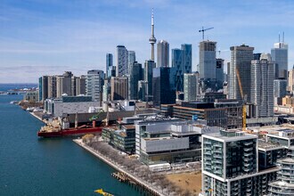 25 Dockside Dr, Toronto, ON - Aérien  Vue de la carte