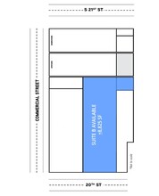 2001-2031 Commercial St, San Diego, CA for lease Floor Plan- Image 1 of 1