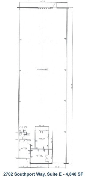 301 W 28th St, National City, CA for lease Floor Plan- Image 1 of 1