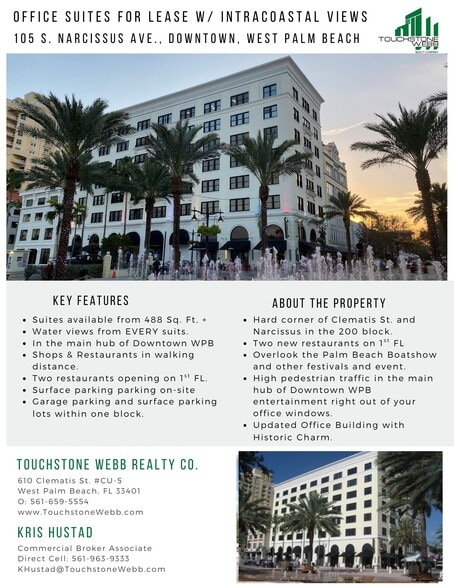 105 S Narcissus Ave, West Palm Beach, FL for lease - Other - Image 2 of 3