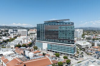 1100 Glendon Ave, Los Angeles, CA - Aérien  Vue de la carte