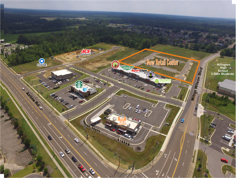 5289 Airline rd, Arlington, TN à louer - Photo principale - Image 1 de 3