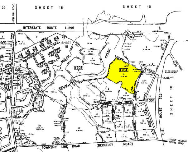 501 Arlington Blvd, Swedesboro, NJ à louer - Plan cadastral - Image 2 de 5