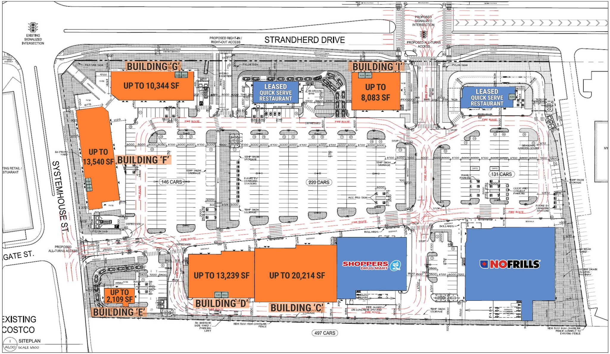 4175 Strandherd Drive, Nepean, ON for lease Site Plan- Image 1 of 1