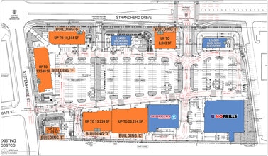 4175 Strandherd Drive, Nepean, ON for lease Site Plan- Image 1 of 1