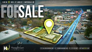 Plus de détails pour 505 S Saint Louis St, Batesville, AR - Vente au détail à vendre