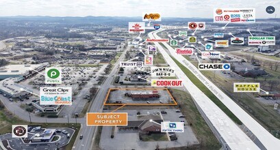 489 Sam Ridley Pky, Smyrna, TN - Aérien  Vue de la carte - Image1