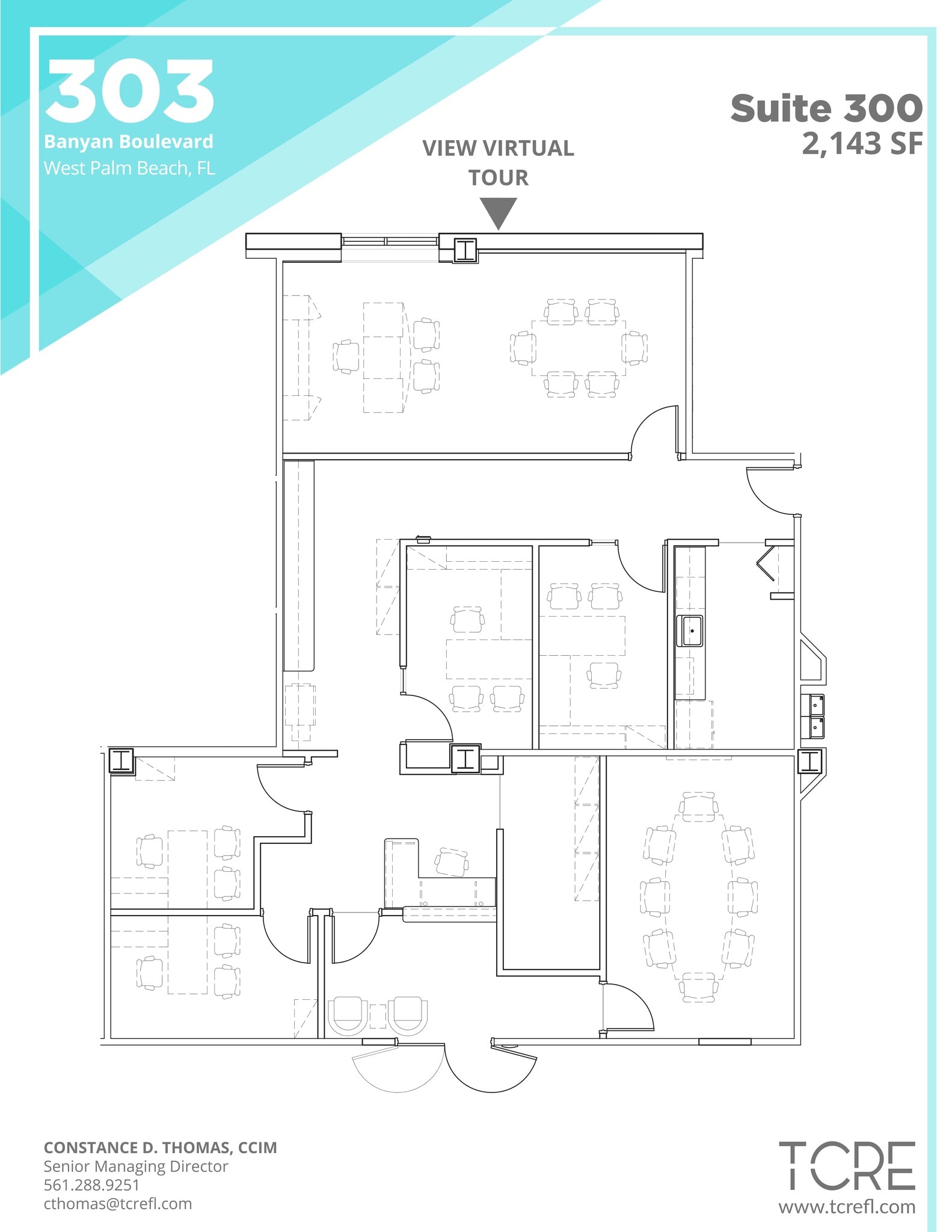 303 Banyan Blvd, West Palm Beach, FL for lease Site Plan- Image 1 of 1