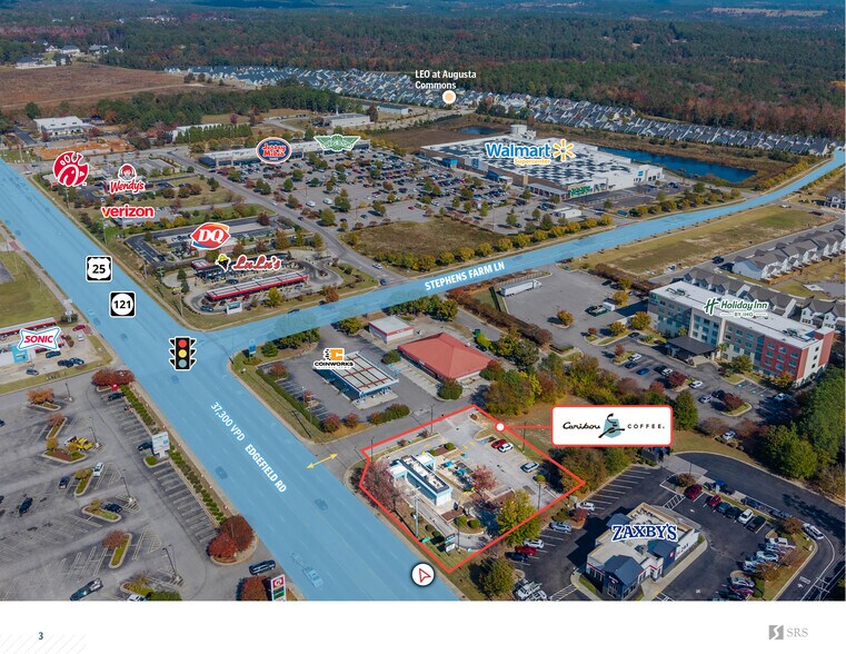 1029 Edgefield Rd, North Augusta, SC à vendre - Photo du bâtiment - Image 3 de 11