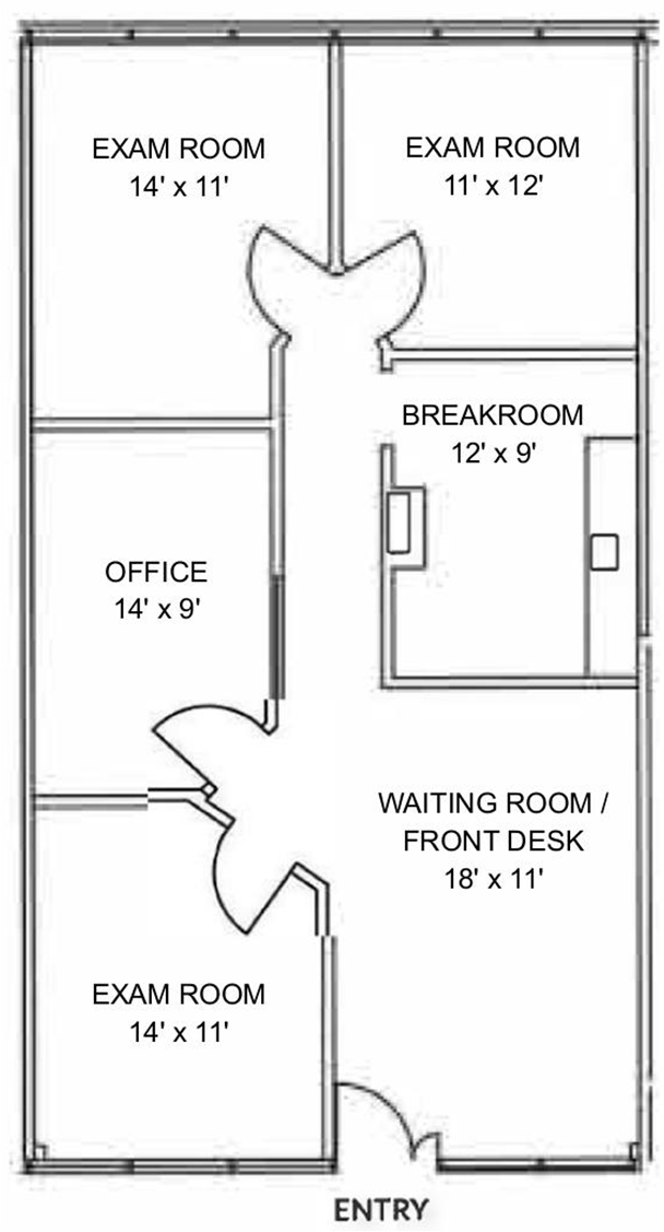 462 Stevens Ave, Solana Beach, CA à louer Plan d’étage- Image 1 de 6