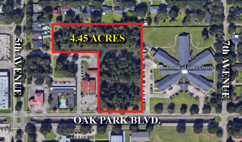 Oak Park Blvd, Lake Charles, LA à vendre - Photo du bâtiment - Image 1 de 1