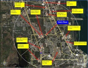 1525-1561 N Singleton Ave, Titusville, FL - Aerial  map view - Image1