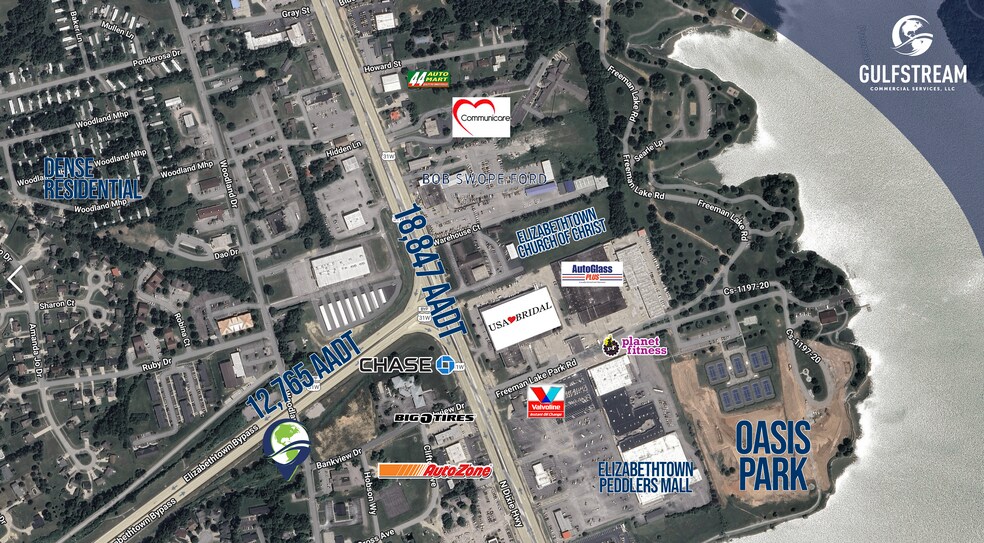 1208 Woodland Dr, Elizabethtown, KY à vendre - Aérien - Image 2 de 2