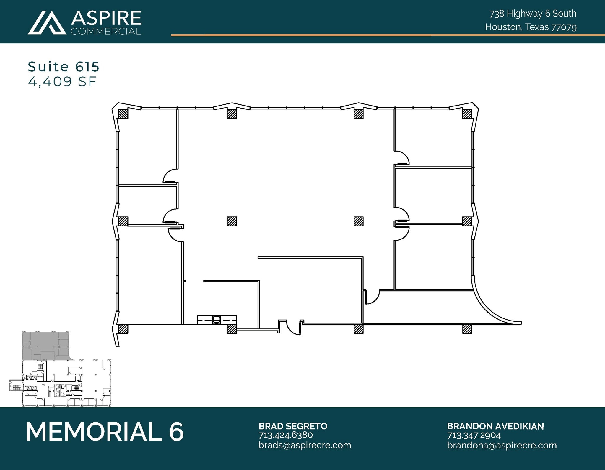 738 Highway 6 S, Houston, TX for lease Floor Plan- Image 1 of 1