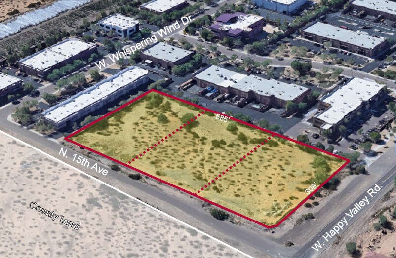 1525 W Happy Valley Rd, Phoenix, AZ à vendre - Photo du bâtiment - Image 2 de 2