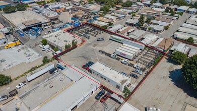 18117-18119 E Valley Blvd, La Puente, CA - AERIAL  map view - Image1