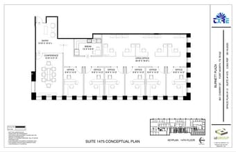 801 Cherry St, Fort Worth, TX for lease Floor Plan- Image 2 of 4