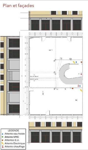 Office in Villeurbanne for lease - Floor Plan - Image 2 of 2
