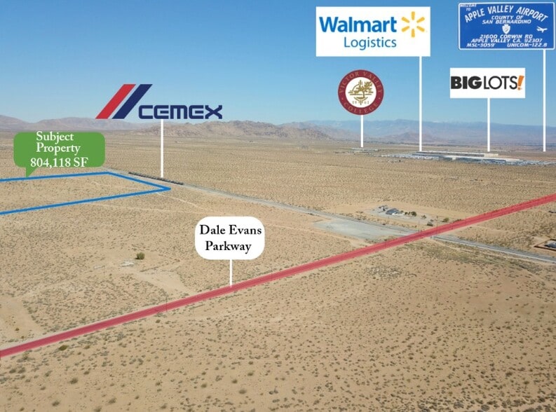 Quarry Rd, Apple Valley, CA for sale - Building Photo - Image 2 of 4