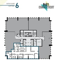 8401 Connecticut Ave, Chevy Chase, MD à vendre Plan d’étage- Image 1 de 1