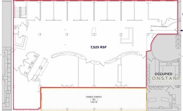 737 Bolivar Rd, Cleveland, OH à louer Plan d’étage- Image 1 de 1