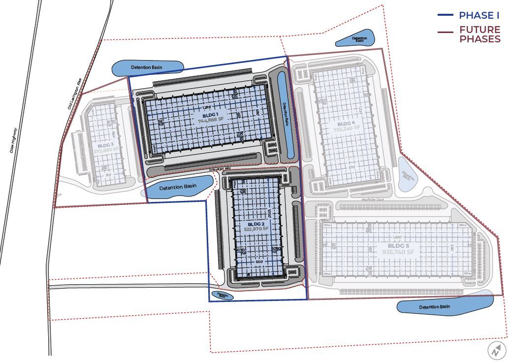 505 Innovation Way, Richwood, KY for lease Site Plan- Image 1 of 3