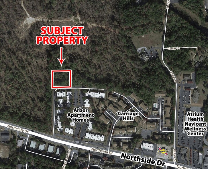 3971 Northside, Macon-Bibb, GA à vendre - Aérien - Image 1 de 3