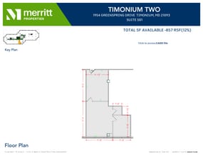 1966 Greenspring Dr, Timonium, MD for lease Floor Plan- Image 1 of 1