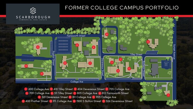 Plus de détails pour Former College Campus Portfolio – à vendre, Jacksonville, TX