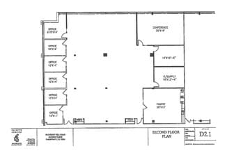 99 Cherry Hill Rd, Parsippany, NJ for lease Floor Plan- Image 2 of 3