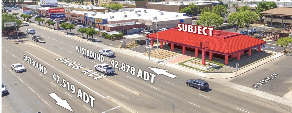 110 E Shaw Ave, Fresno, CA for lease - Building Photo - Image 2 of 7