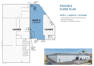 131 W 33rd St, National City, CA for lease Floor Plan- Image 1 of 1