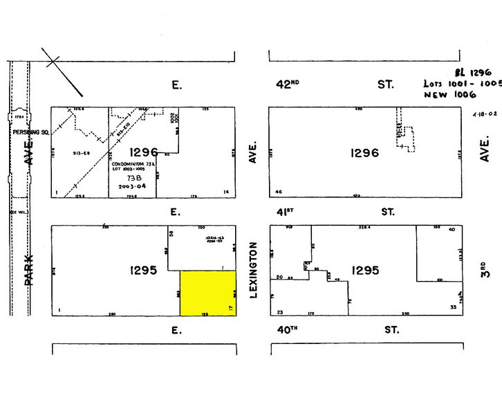 360 Lexington Ave, New York, NY à louer - Plan cadastral - Image 2 de 2