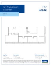 3217 Montrose Blvd, Houston, TX for lease Floor Plan- Image 1 of 1