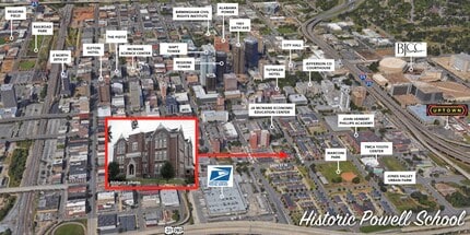 2329 N 6th Ave, Birmingham, AL - AERIAL map view