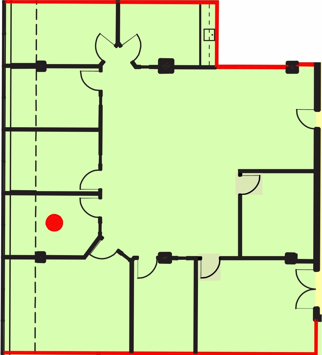 1550 Enterprise Rd, Mississauga, ON for lease Floor Plan- Image 1 of 1