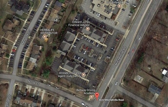 3000-3048 Mitchellville Rd, Bowie, MD - Aerial map view