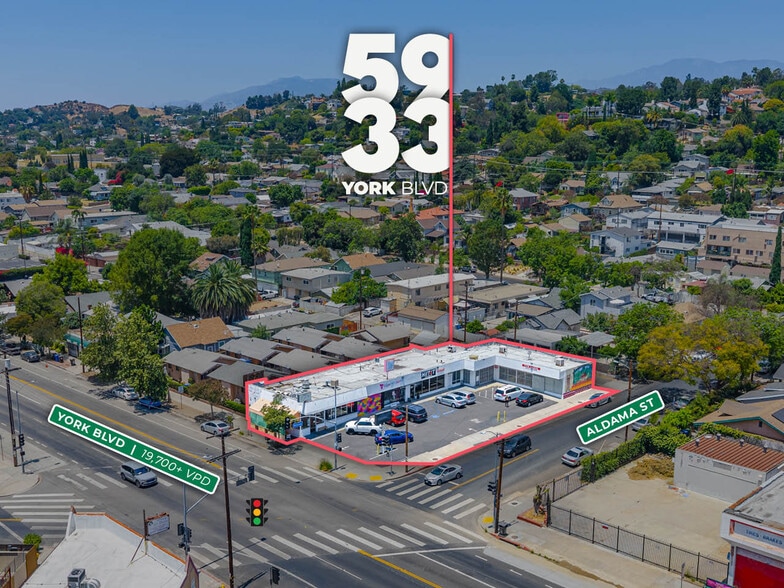 5933-5939 York Blvd, Los Angeles, CA à vendre - Photo du bâtiment - Image 2 de 8